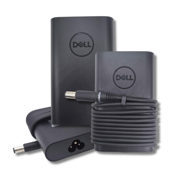 Job Lot X 10 GENUINE Dell Laptop Charger 19.5V-3.34A, 65W (7.4mm Big Pin)